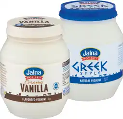 IGA Jalna Pot Set Yoghurt Selected Varieties offer