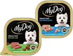IGA My Dog Wet Dog Food Selected Varieties offer