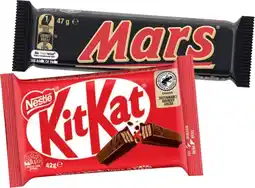 IGA Mars, Nestlé Medium Bars or M&M’s 35‑50g Selected Varieties offer