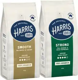 IGA Harris Ground Coffee Selected Varieties offer