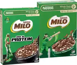 IGA Nestlé Milo Cereal 535‑620g Selected Varieties offer