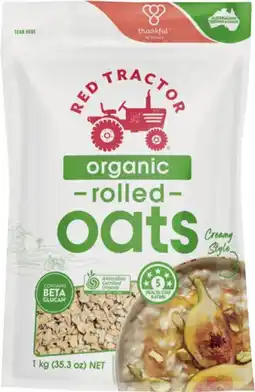 IGA Red Tractor Organic Rolled Oats offer