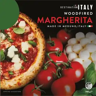 IGA Destination Italy Woodfired Pizza 380‑411g Selected Varieties offer