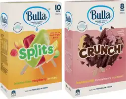 IGA Bulla Ice Cream or Frozen Yoghurt Sticks 8‑14 Pack or Chupa Chups Minis 10 Pack Selected Varieties offer