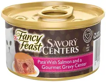 IGA Purina Fancy Feast Savory Centers Wet Cat Food Selected Varieties offer