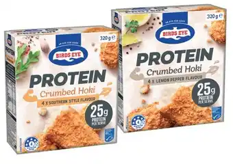 IGA Birds Eye Protein Crumbed Hoki Selected Varieties offer