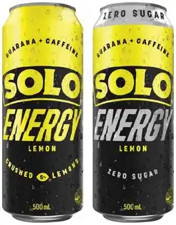 IGA Solo Energy Drink Selected Varieties offer