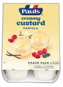 IGA Pauls Vanilla Custard Snack offer