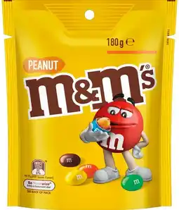 IGA M&M’s 120‑180g, Pods 160g or Maltesers 120‑140g Selected Varieties offer