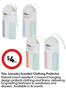 Coles This. Laundry Scented Clothing Protector offer