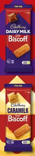 IGA NEW Cadbury Chocolate Block 150‑190g Selected Varieties offer