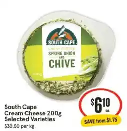 IGA South Cape Cream Cheese offer