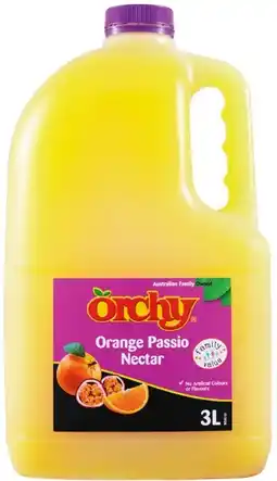 IGA Orchy Orange Passio Nectar offer