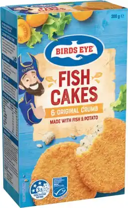IGA Birds Eye Fish Cakes offer