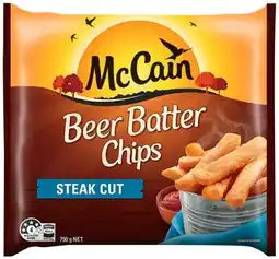IGA McCain Beer Batter Chips or Wedges offer