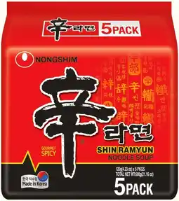 IGA Nongshim Instant Noodle Selected Varieties offer