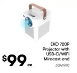 BIG W Eko 720p projector with usb-c/wifi miracast offer