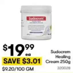 BIG W Sudocrem healing cream offer