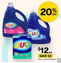 BIG W Duo laundry detergent offer