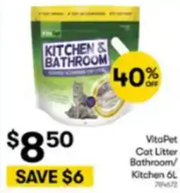 BIG W VitaPet Cat Litter Bathroom/ Kitchen offer