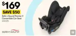 BIG W Safe n sound premier i convertible car seat offer