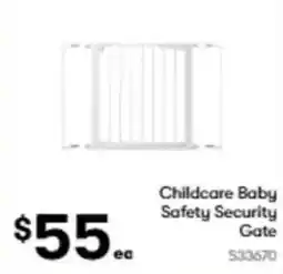 BIG W Childcare baby safety security gate offer