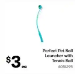 BIG W Perfect pet ball launcher with tennis ball offer
