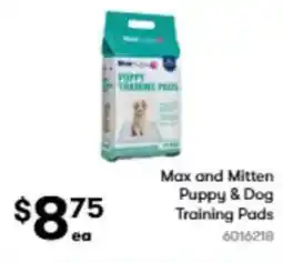 BIG W Max and Mitten Puppy & Dog Training Pads offer