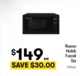 BIG W Russell hobbs family size offer