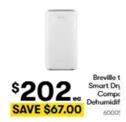 BIG W Breville t smart dry compo dehumidifier offer