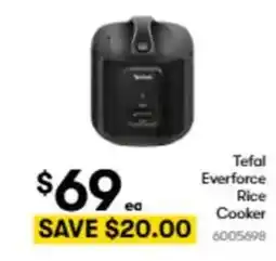 BIG W Tefal everforce rice cooker offer