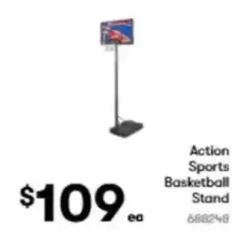 BIG W Action sports basketball stand offer