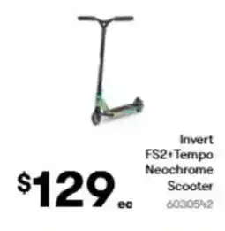 BIG W Invert FS2+Tempo Neochrome Scooter offer