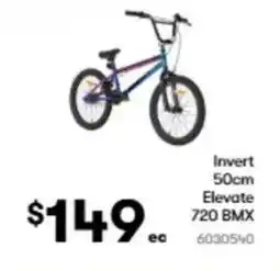 BIG W Invert 50cm Elevate 720 BMX offer