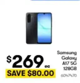 BIG W Samsung galaxy a17 5g 128gb offer