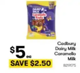 BIG W Cadbury Dairy Milk Caramello Milk offer