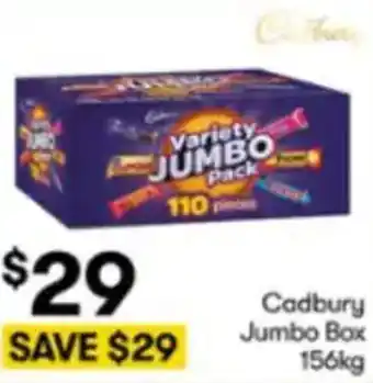 Cadbury Jumbo Box