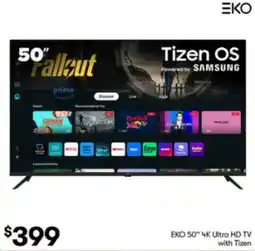 BIG W Eko 50" 4k ultra hd tv with tizen offer
