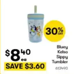 BIG W Bluey Kelso Sippy Tumbler offer