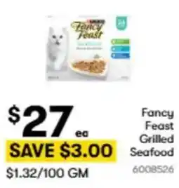 BIG W Fancy feast grilled seafood offer