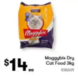 BIG W Moggybix dry cat food offer