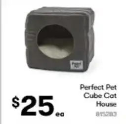 BIG W Perfect pet cube cat house offer