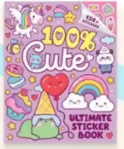 BIG W 100% cute ultimate sticker book offer