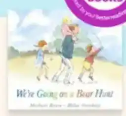 BIG W We're going on a bear hunt offer