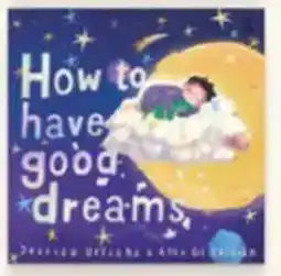 BIG W How to have good dreams offer