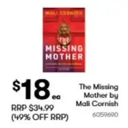 BIG W The missing mother by mali cornish offer
