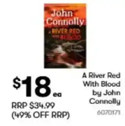 BIG W A river red with blood by john connolly offer