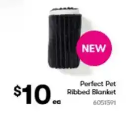 BIG W Perfect pet ribbed blanket offer