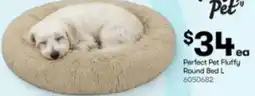 BIG W Perfect Pet Fluffy Round Bed L offer