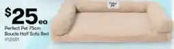 BIG W Perfect Pet 75cm Boucle Half Sofa Bed offer
